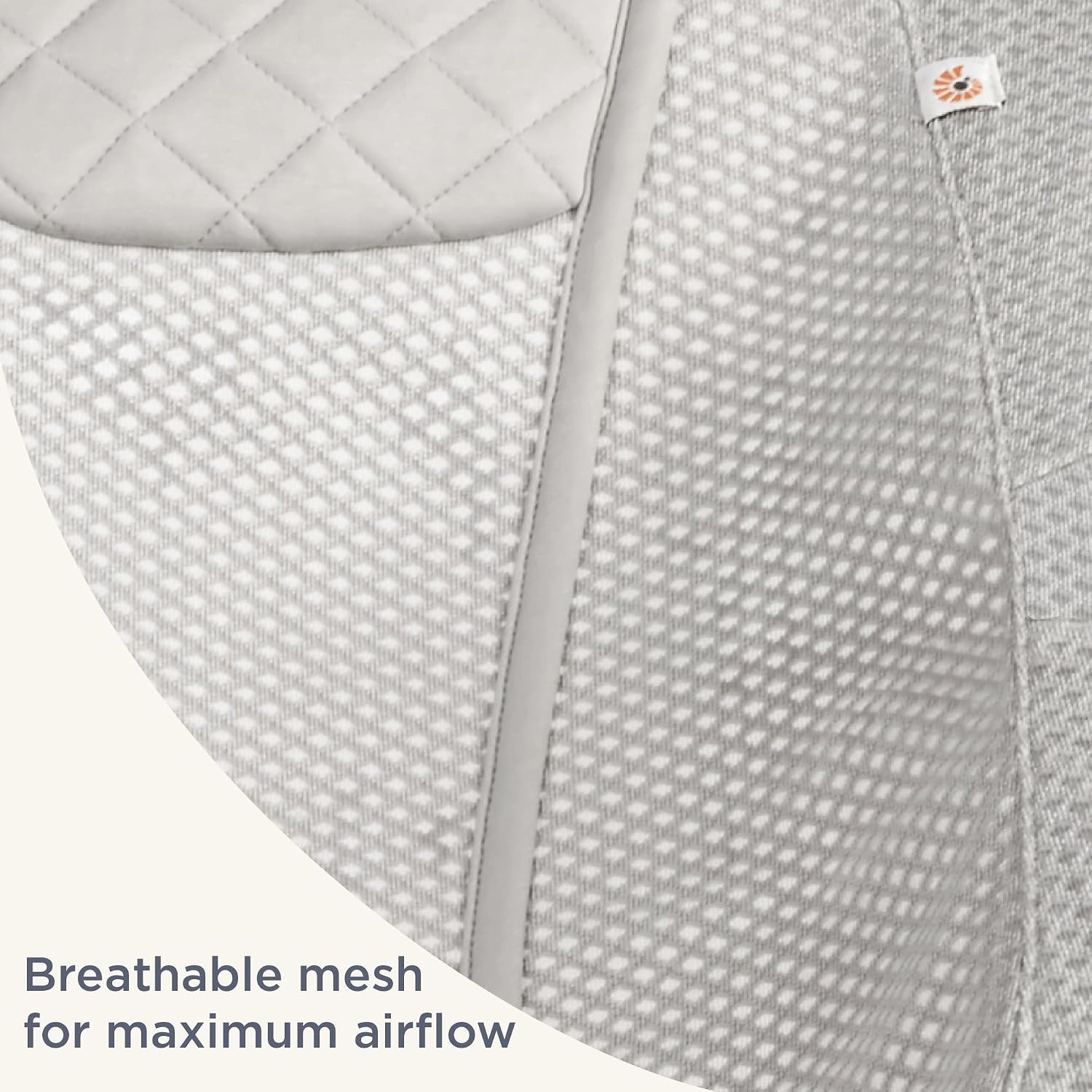 image:imageErgobaby Evolve 3in1 Bouncer Seat for Babies and Toddlers 5525 lbs Multi Position Baby Rocker Seat with Adjustable Heights Secure Harness Newborn Insert Mesh CreamGrey