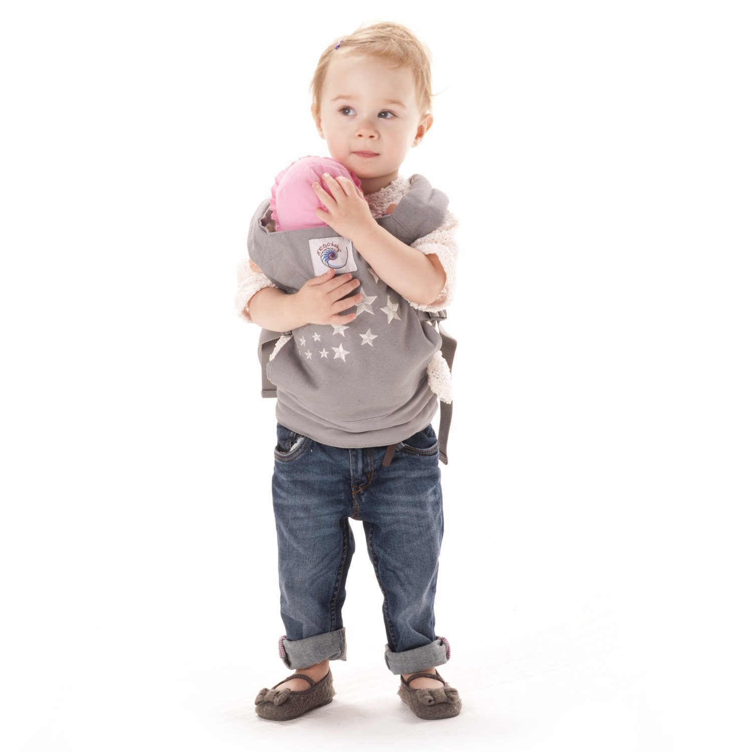 image:imageErgobaby Original Baby Doll CarrierGalazy Grey