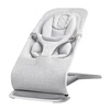image:imageErgobaby Evolve 3in1 Bouncer Seat for Babies and Toddlers 5525 lbs  Multi Position Baby Rocker Seat with Adjustable Heights Secure Harness Newborn Insert Mesh CreamLight Grey