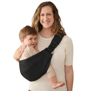Ergobaby Upsie Sling Baby Carrier for Babies and Toddlers 6-48 Months(Onyx Black)